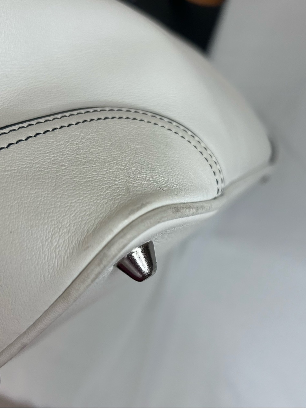 Coach Classic Two-Tone Black and White Women's Tote Bag - Picture 3 of 13
